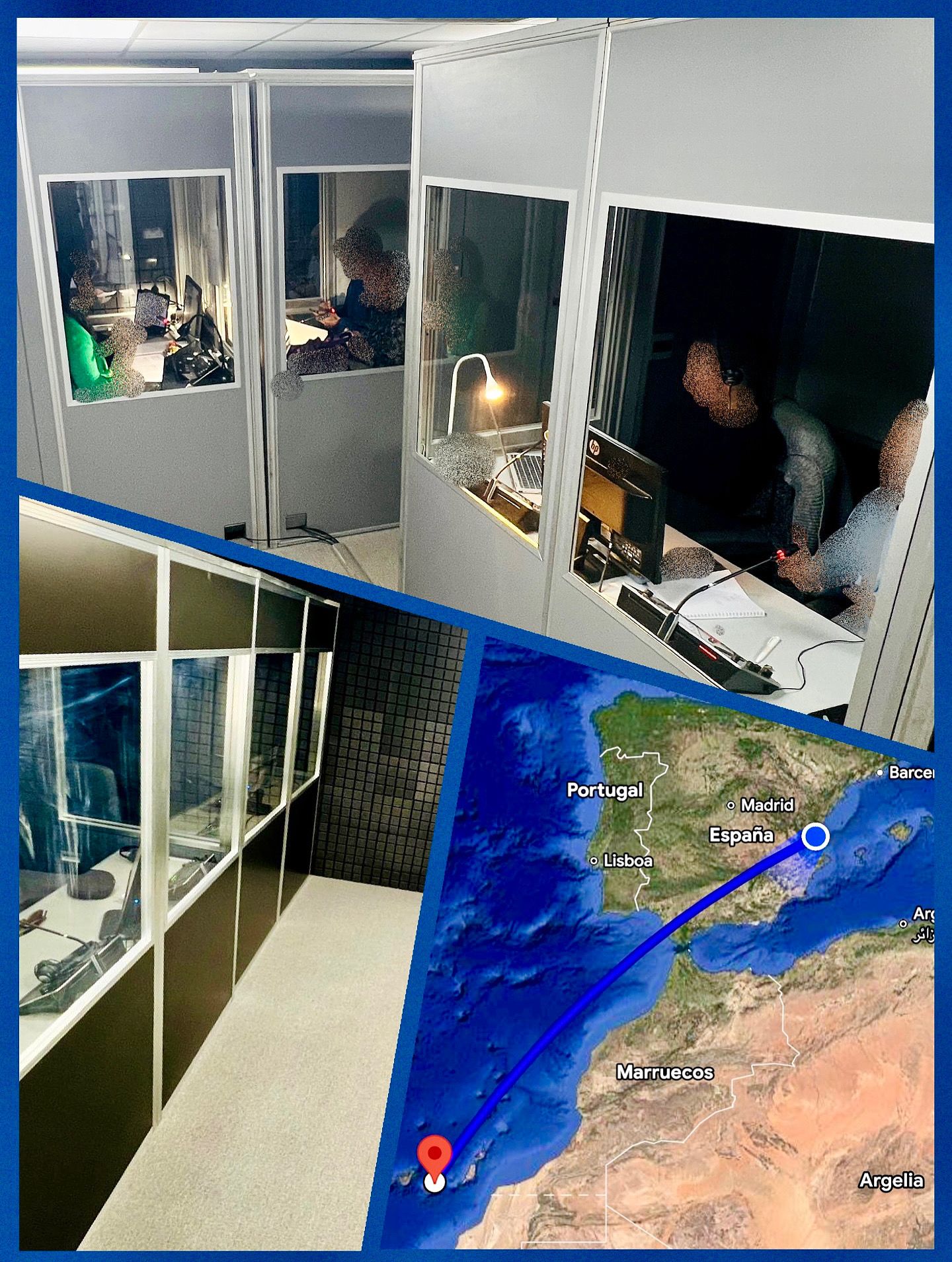 Traducción simultánea en remoto desde estudio en Valencia para evento 100% presencial en Canarias (enero 2026). Español-inglés-francés-italiano