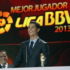Traducción simultánea español - chino · Cristiano Ronaldo · Gala de Premios LFP 2014 - SENTAMANS